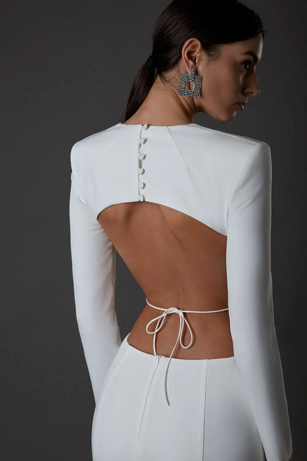 Abito long Backjewels