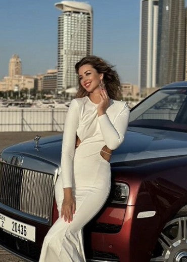 Abito long Backjewels