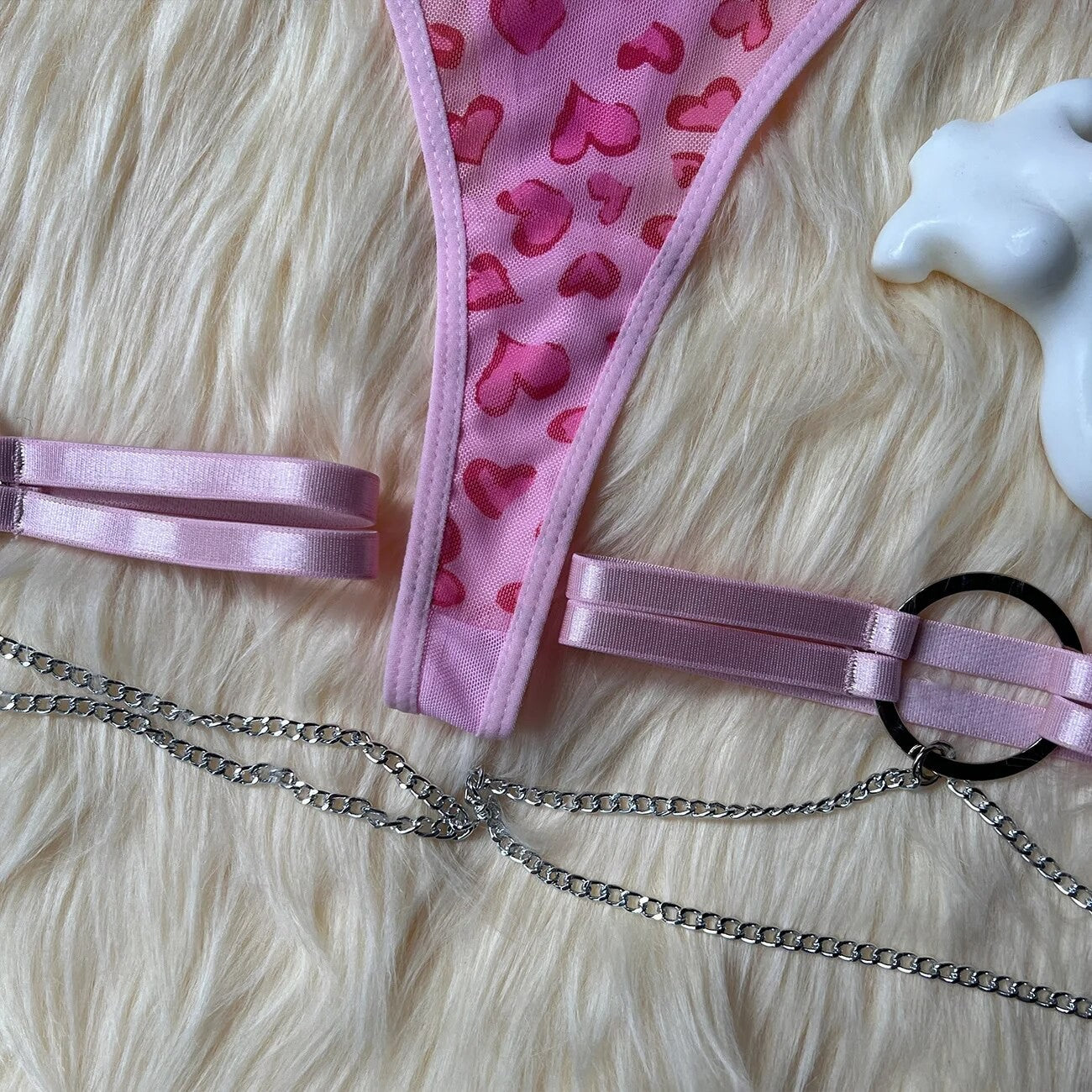 Set intimo pinkleopardky