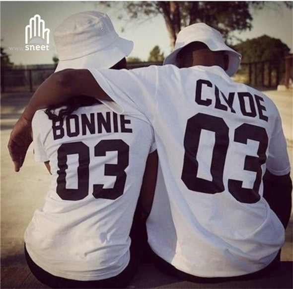 T-shirt Bonnie and Clyde