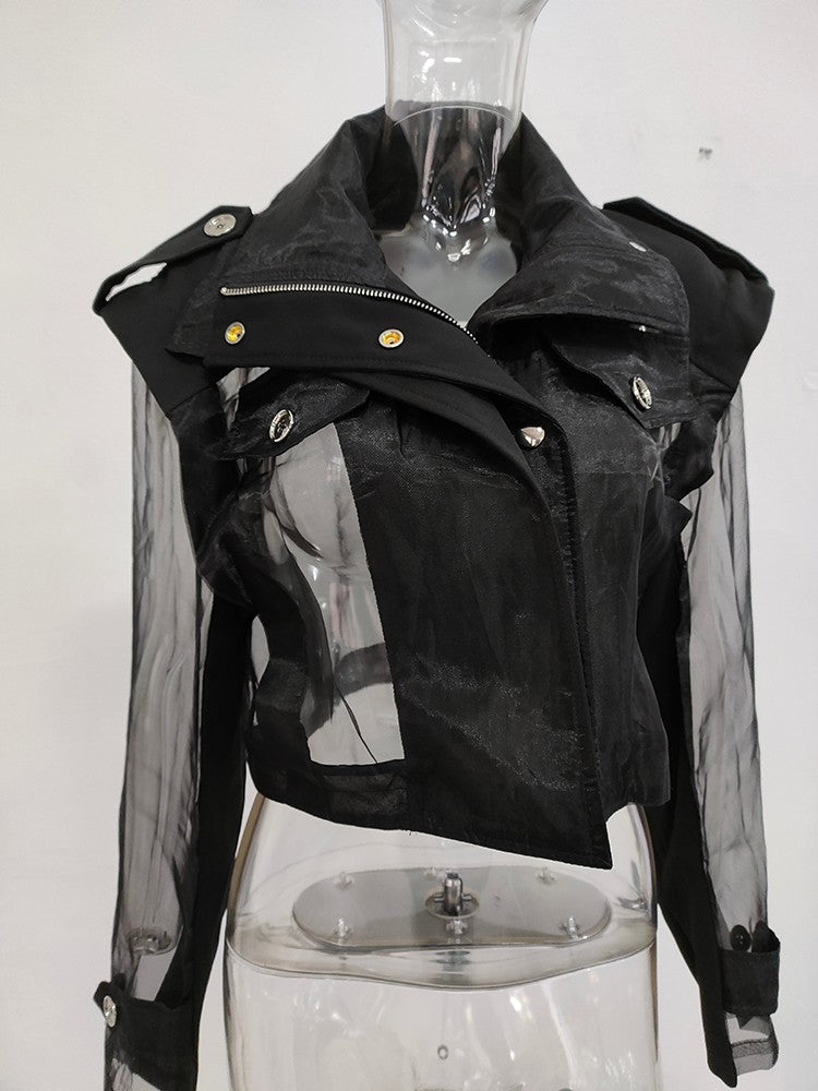 Chiodo organza Dhenha