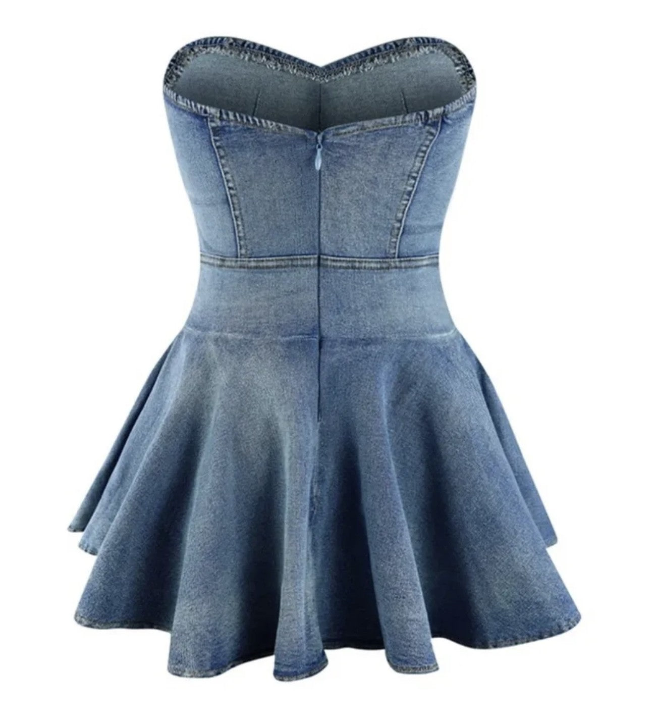 Minidress denim Lwika