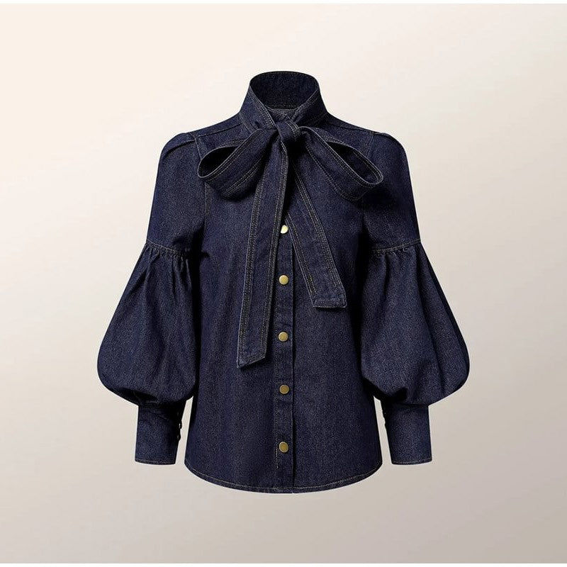 Camicia Dark Denim Baloon