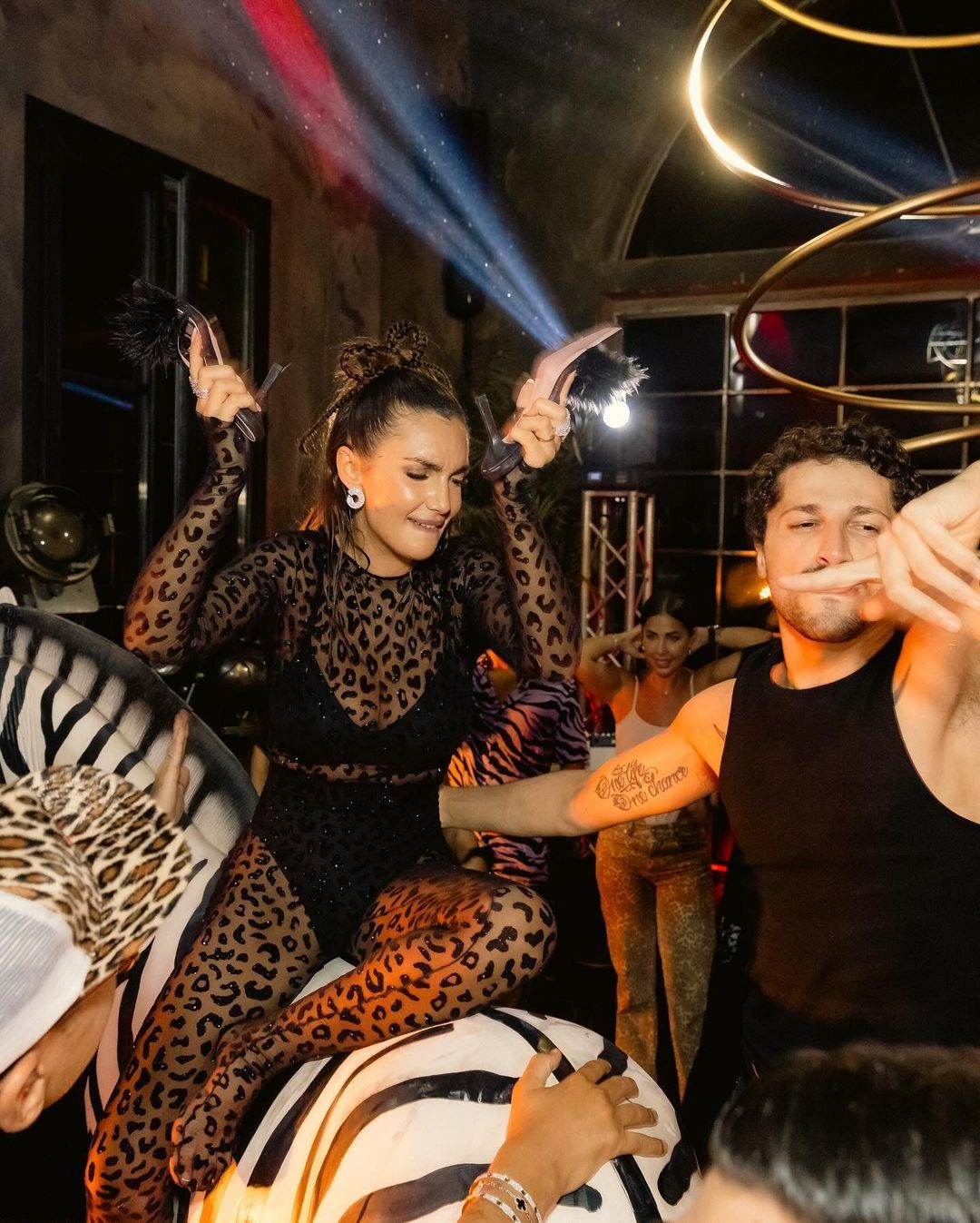 Jumpsuit leoapard Elettra