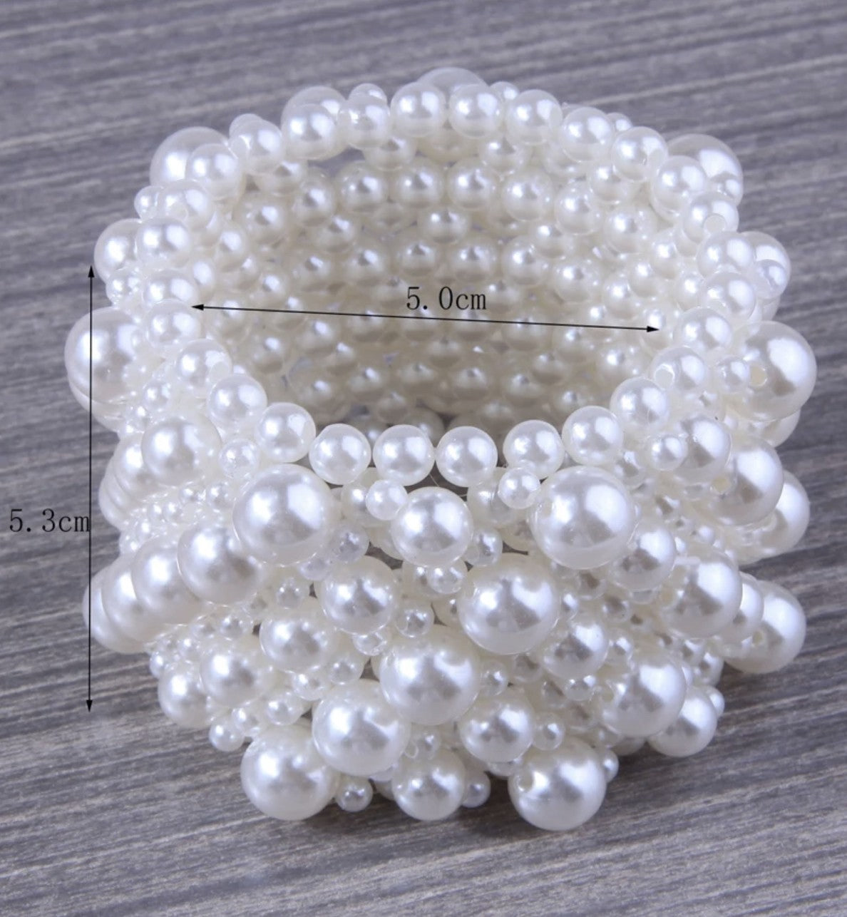 Fermacoda capelli perle Rtaha