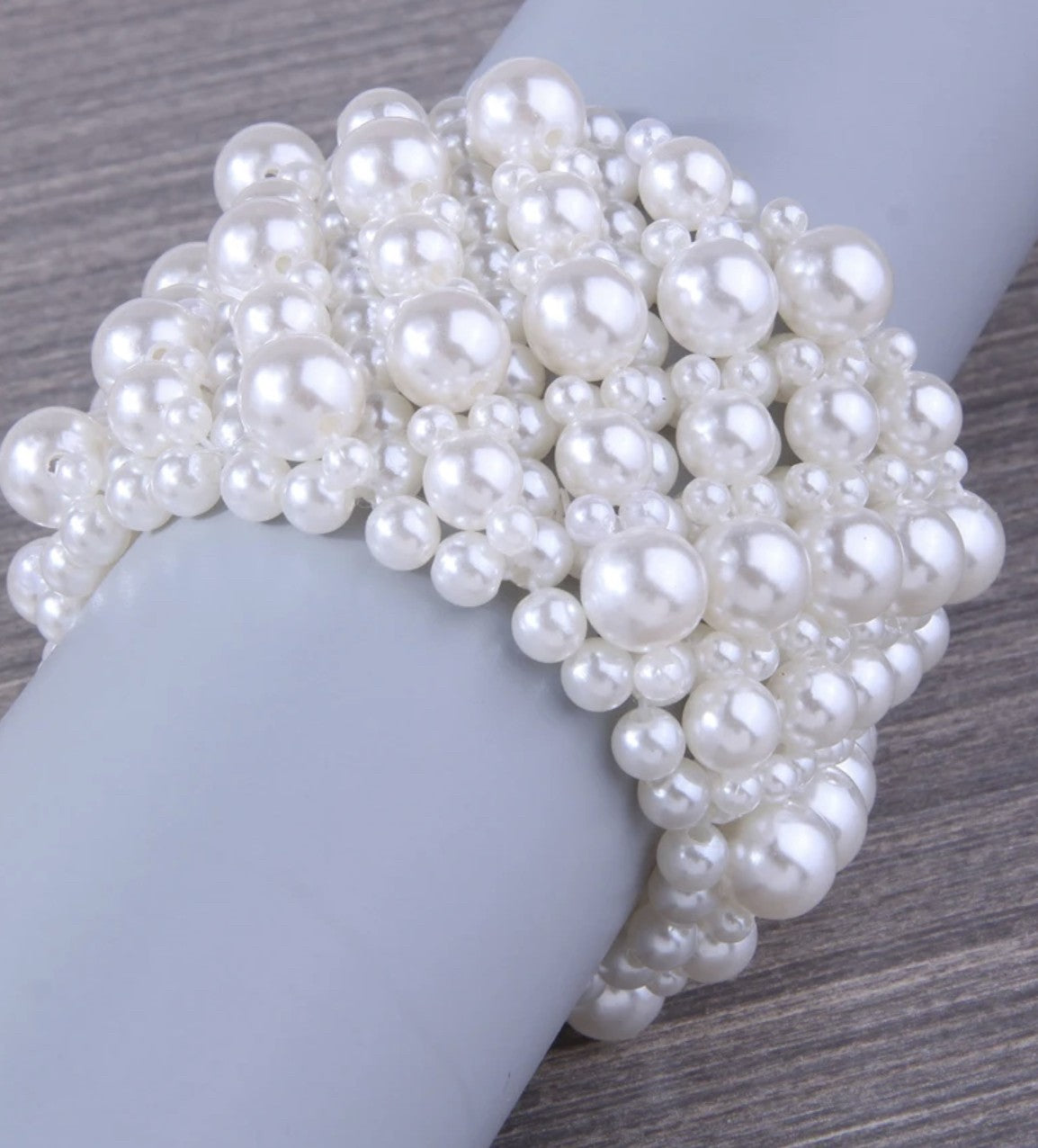 Fermacoda capelli perle Rtaha