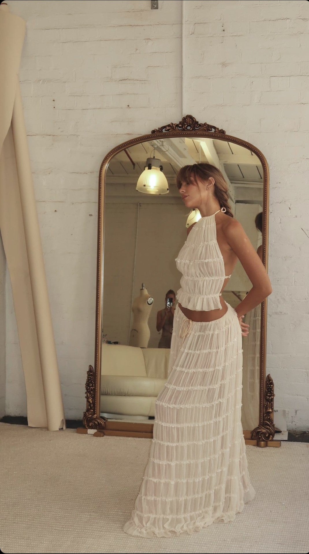 Abito arricciato Magda