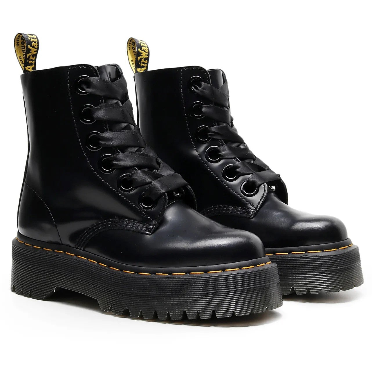 Scarponcino pelle platform