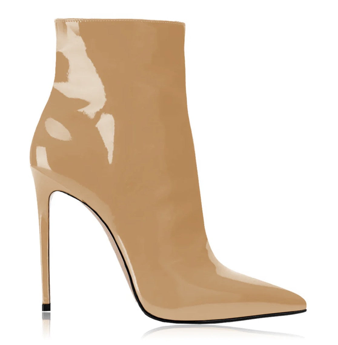 Tronchetto vernice Cherry Red