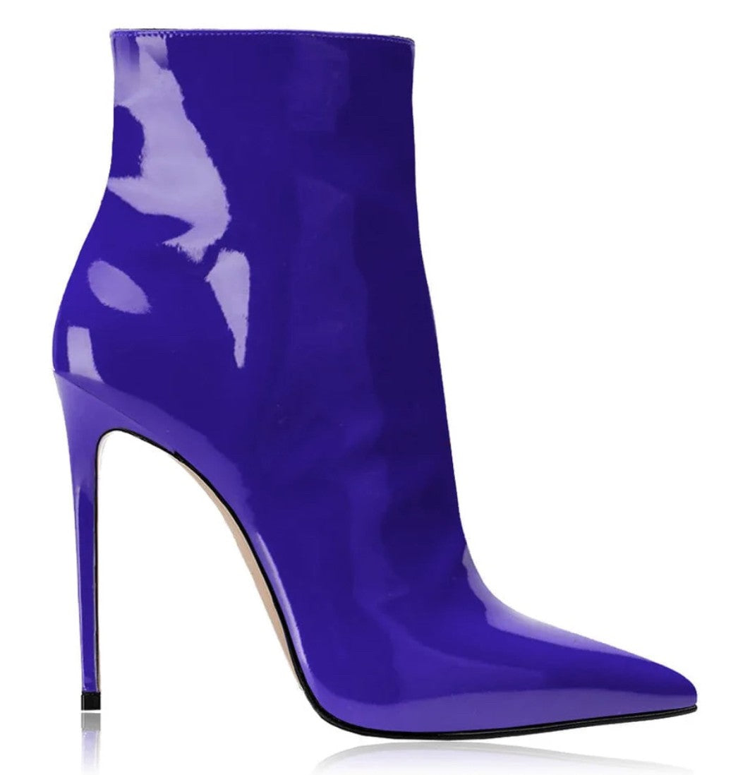 Tronchetto vernice Cherry Red