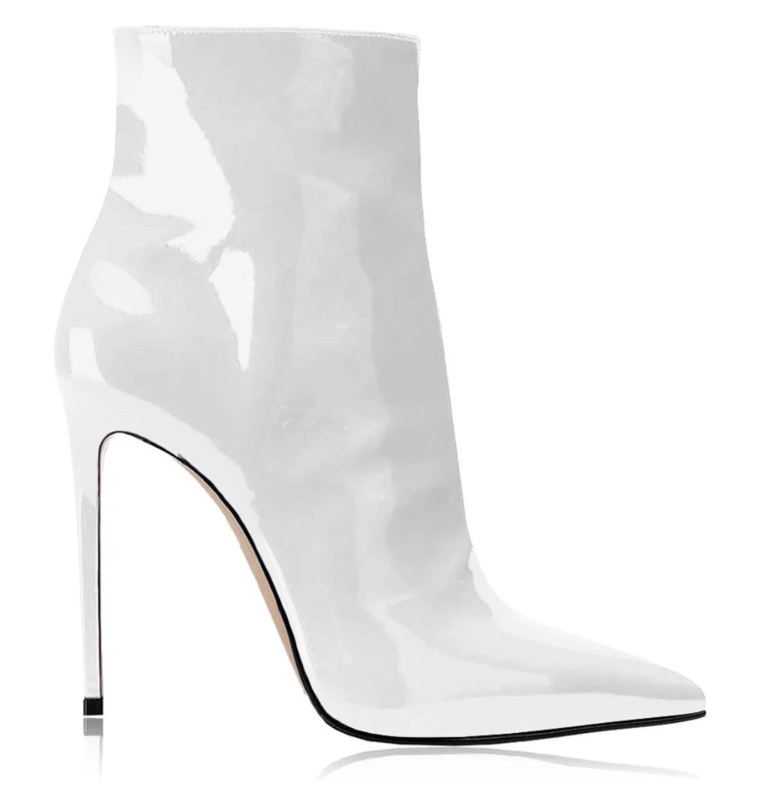 Tronchetto vernice Cherry Red