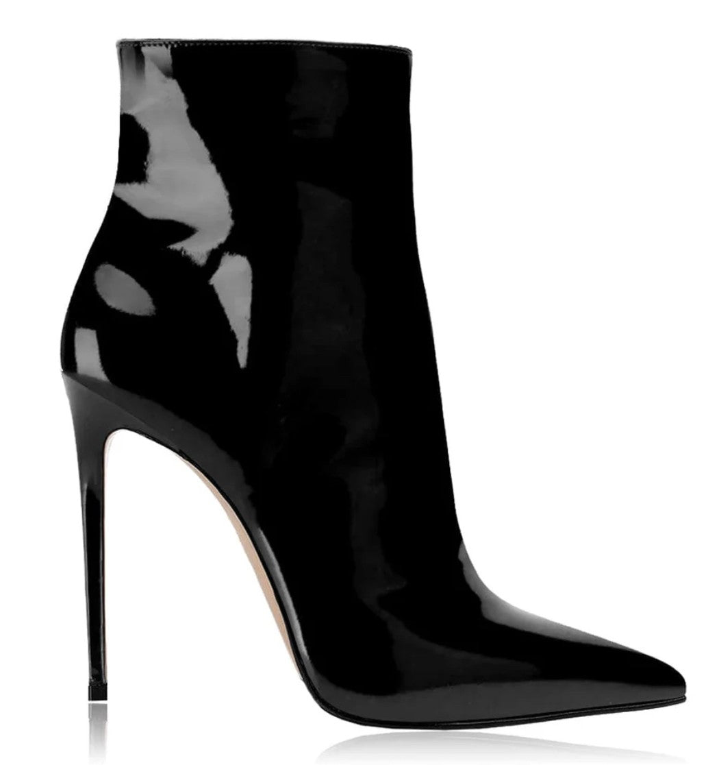 Tronchetto vernice Cherry Red