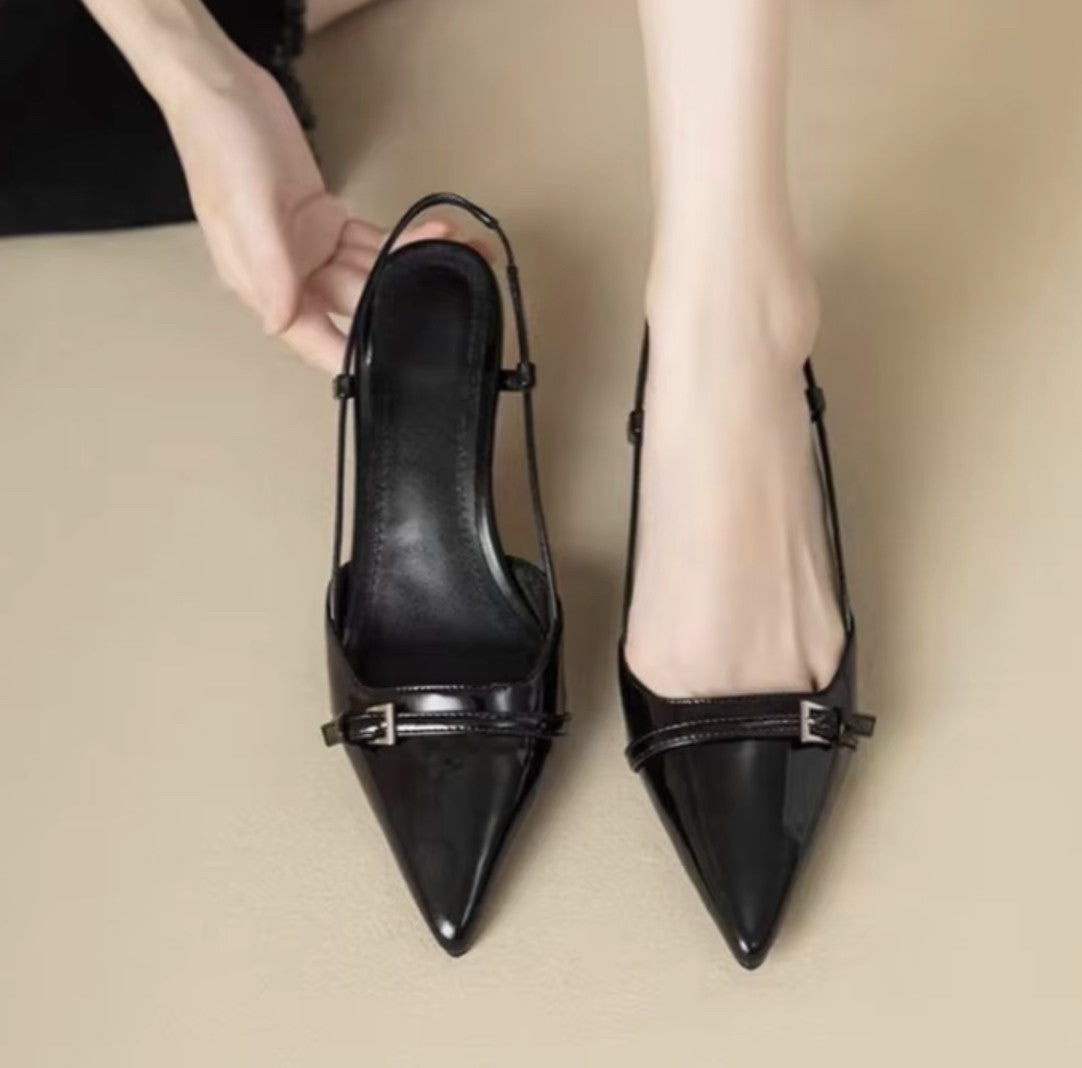 Chanelline basse Cherry  Red