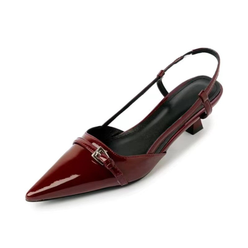 Chanelline basse Cherry  Red