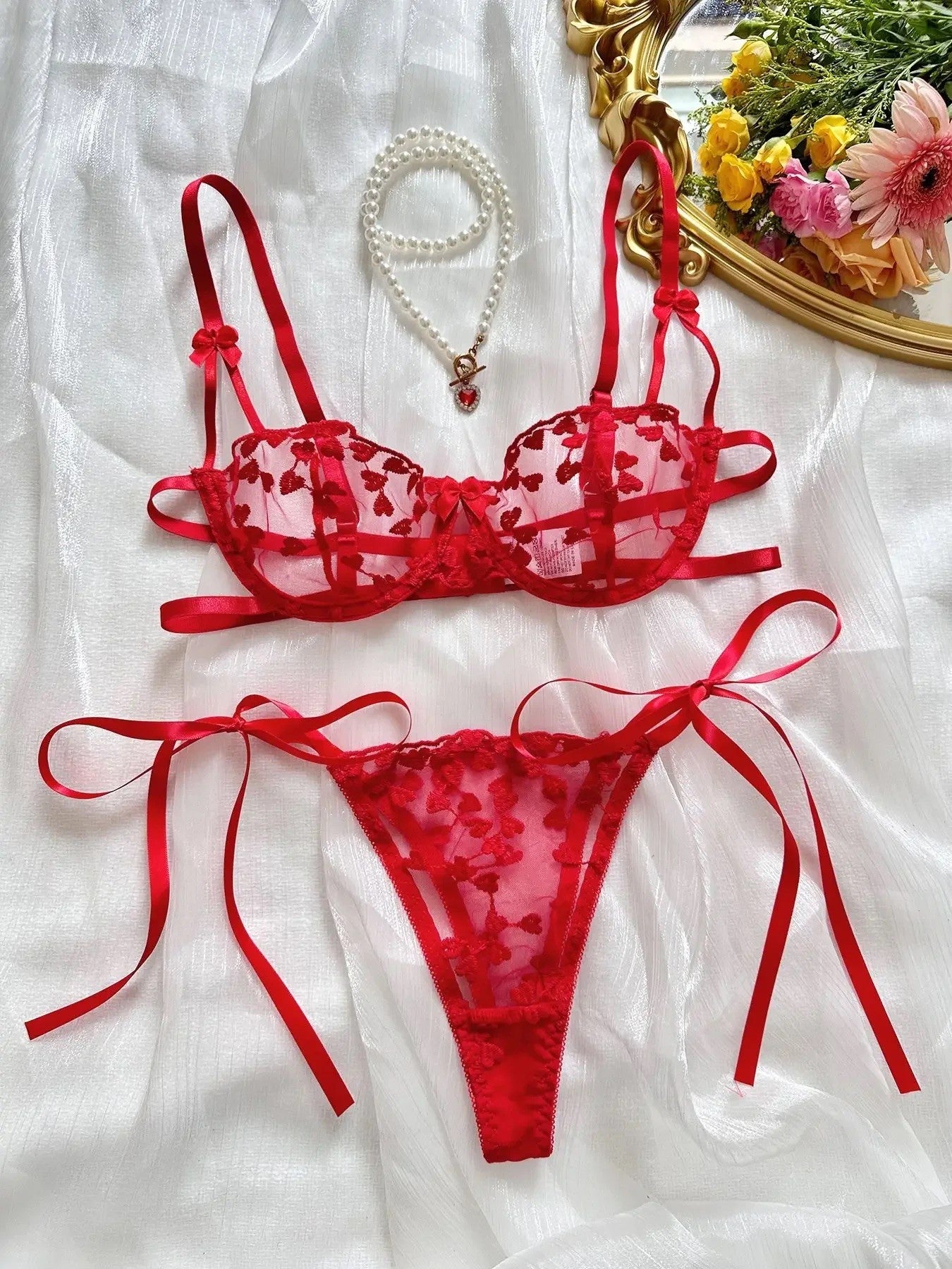 Completo intimo soft little heart