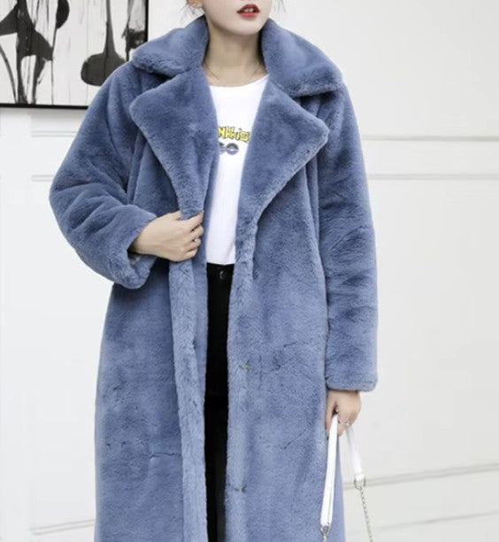 Cappotto peluches lungo