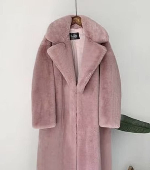 Cappotto peluches lungo