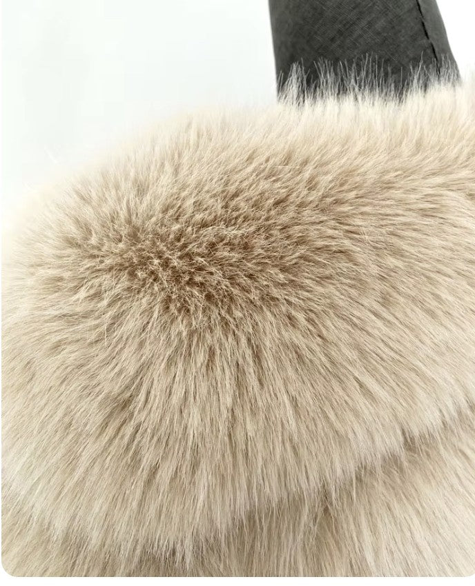 Smanicato ecopelliccia Pissy