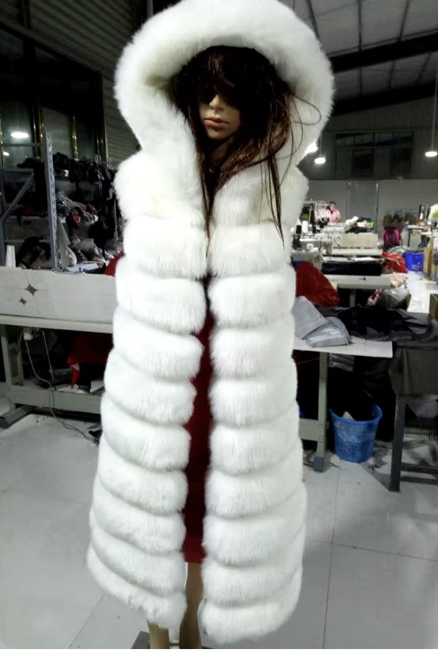 Smanicato ecopelliccia Pissy