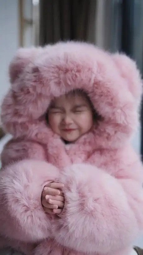 Pelliccia baby ghrizly bear