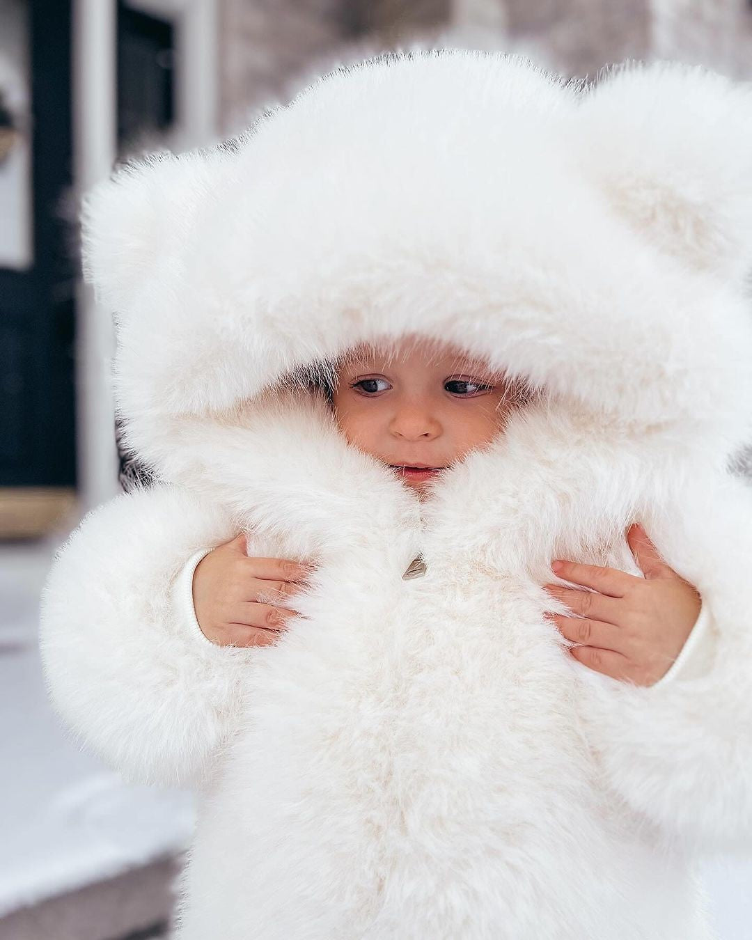 Pelliccia baby ghrizly bear