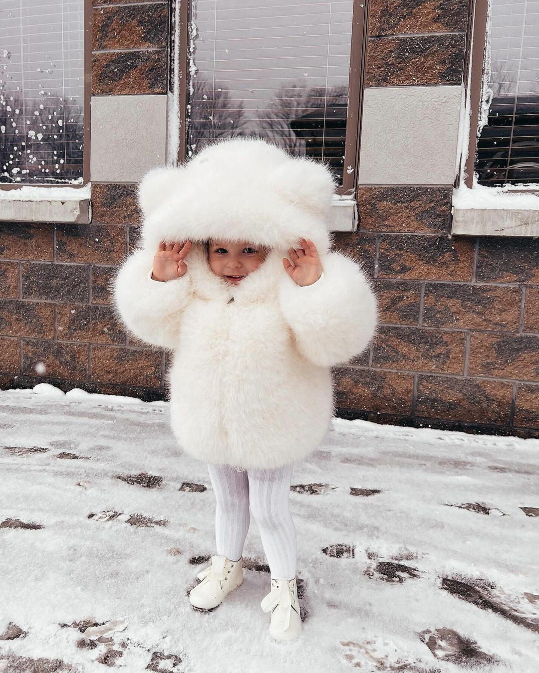 Pelliccia baby ghrizly bear