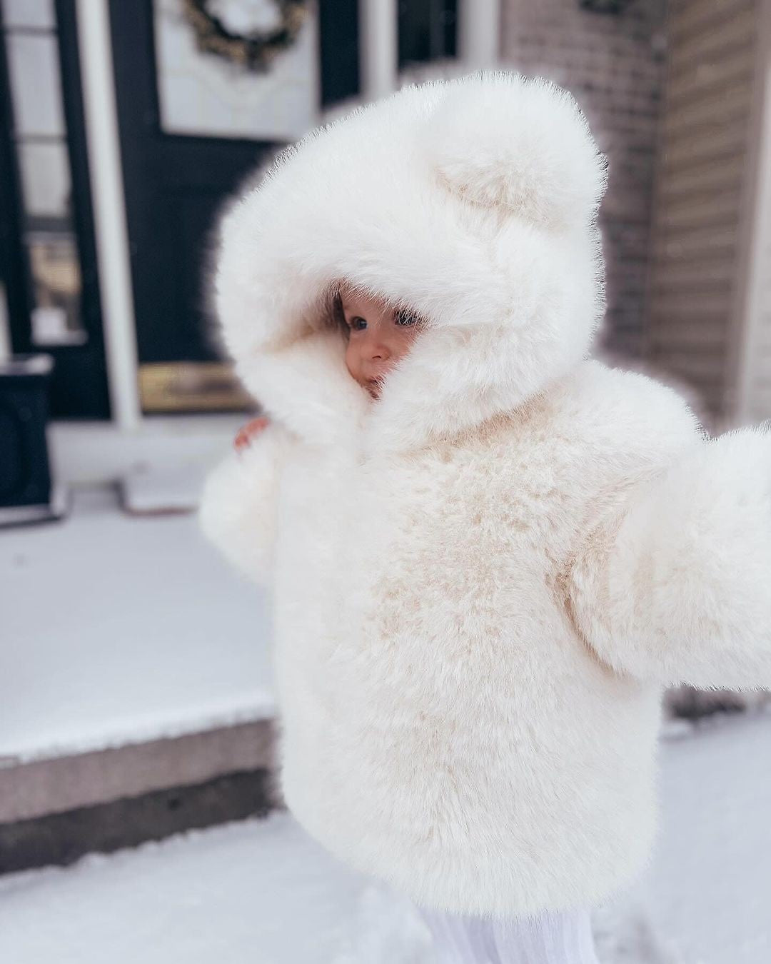 Pelliccia baby ghrizly bear