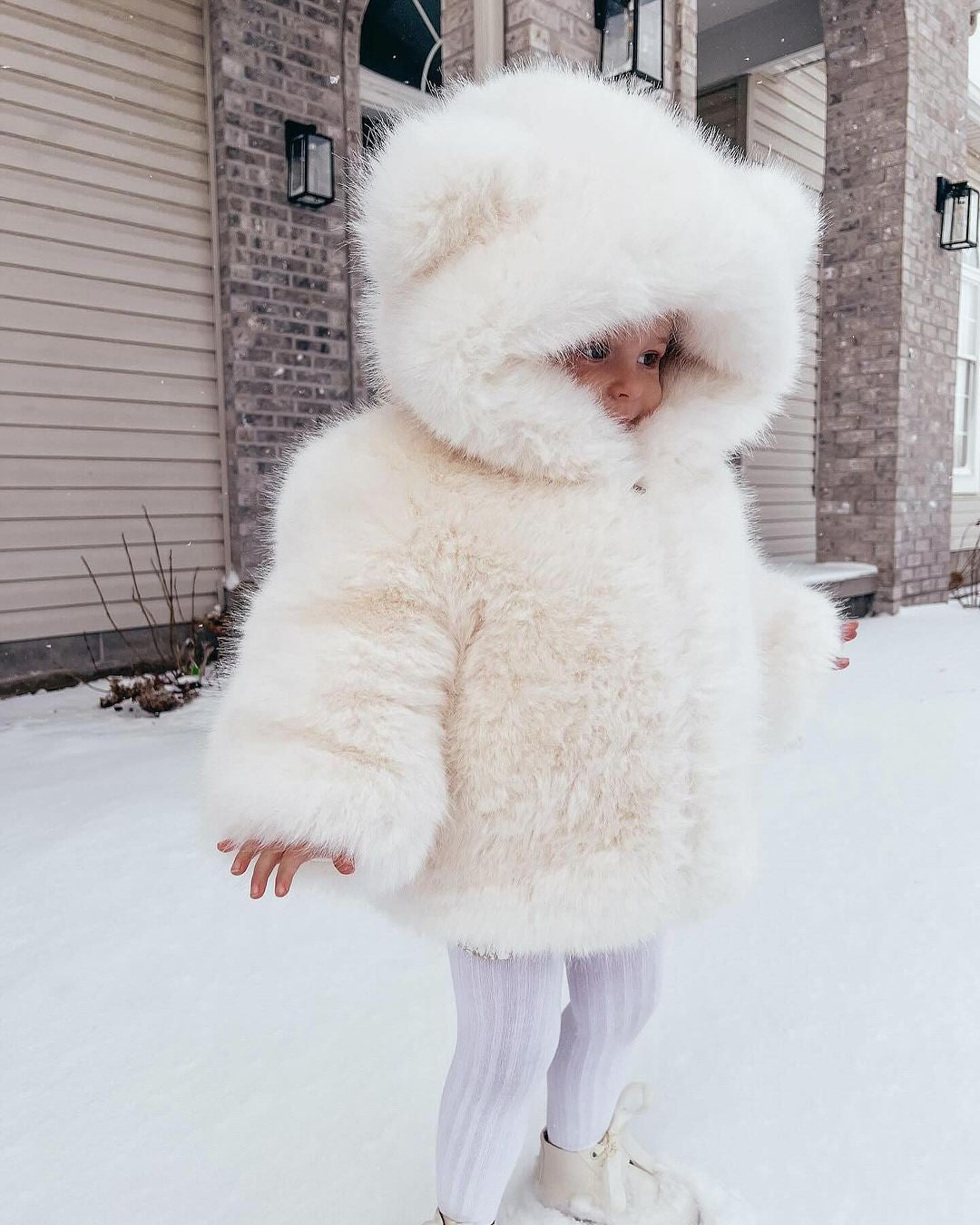 Pelliccia baby ghrizly bear