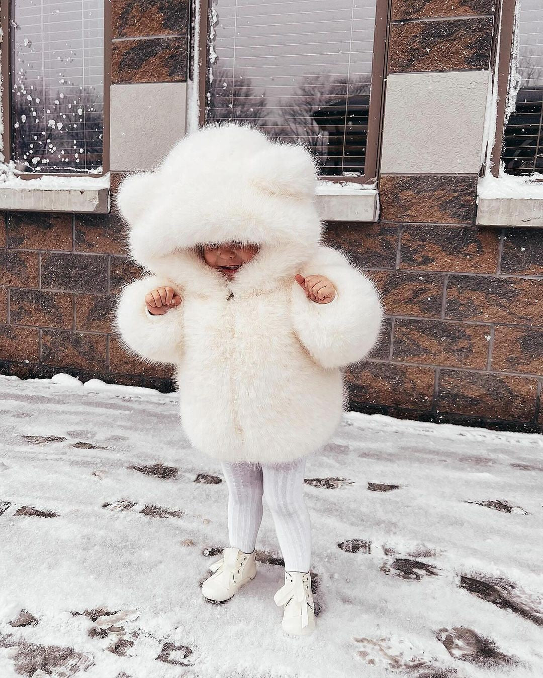 Pelliccia baby ghrizly bear