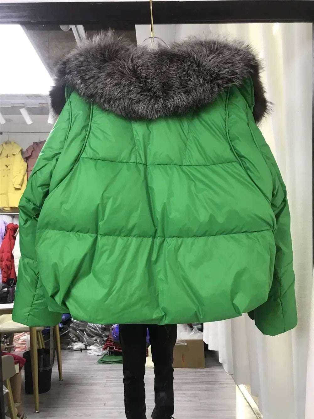 Piumino black feeling