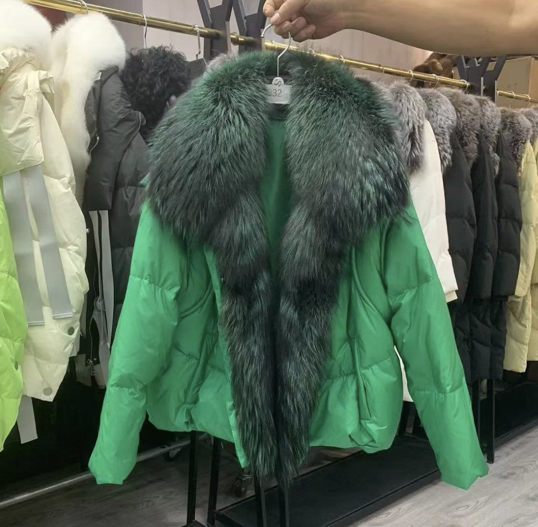 Piumino black feeling