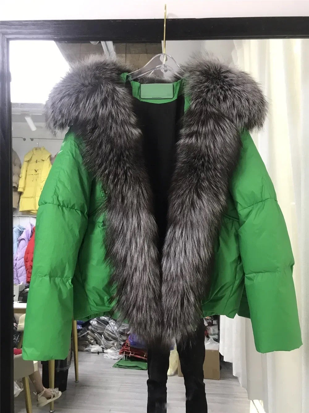 Piumino black feeling