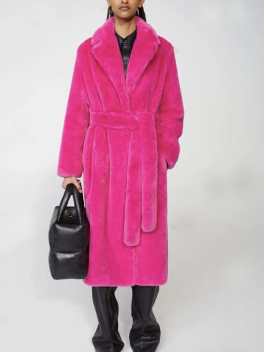 Cappotto peluches lungo