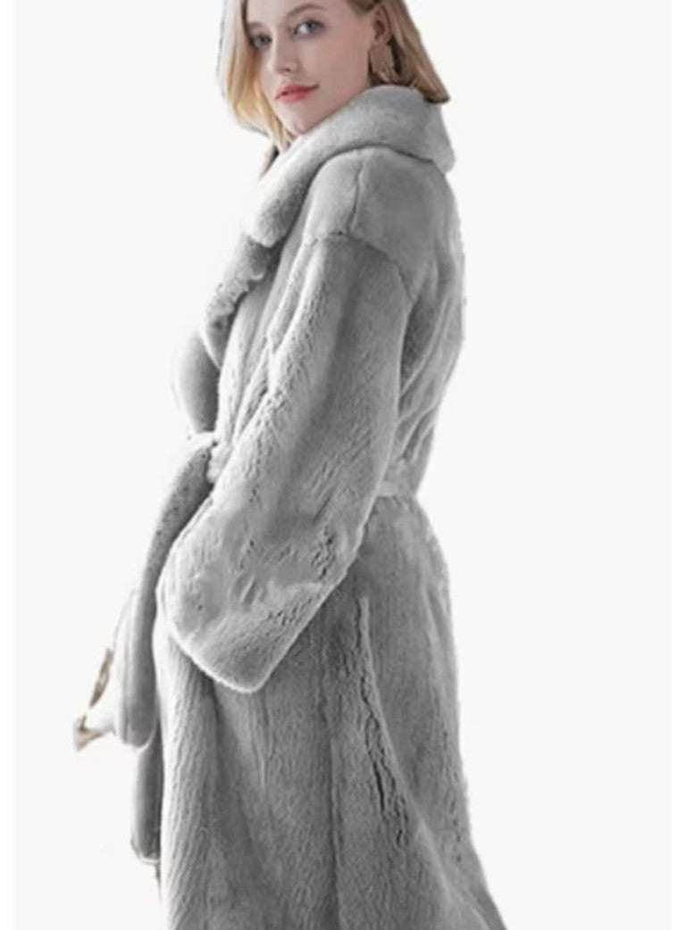 Cappotto peluches lungo