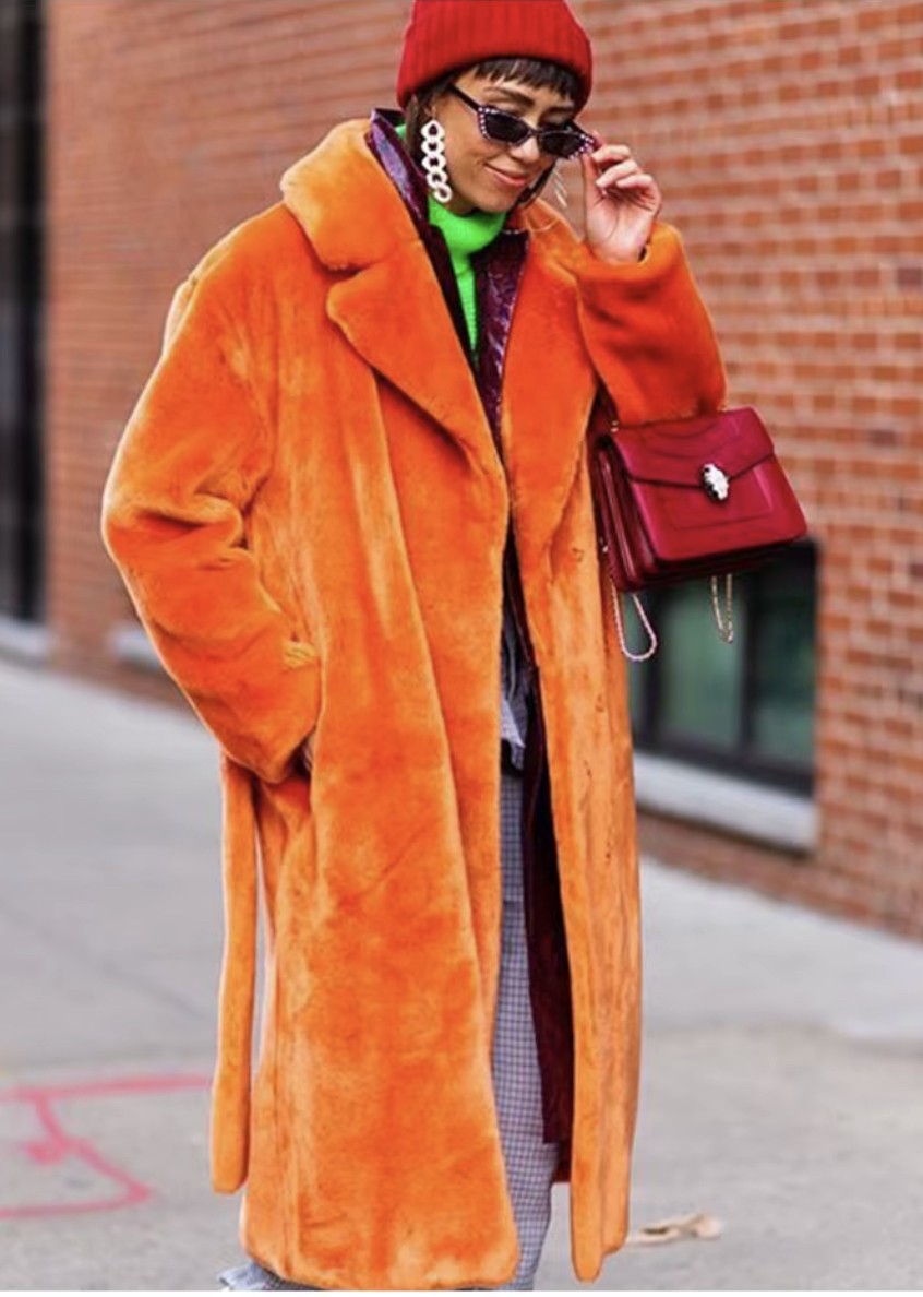 Cappotto peluches lungo