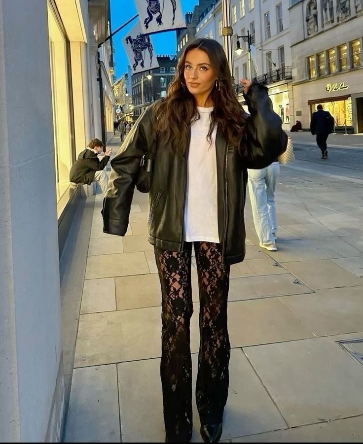 Completo pizzo body+pants Jabi