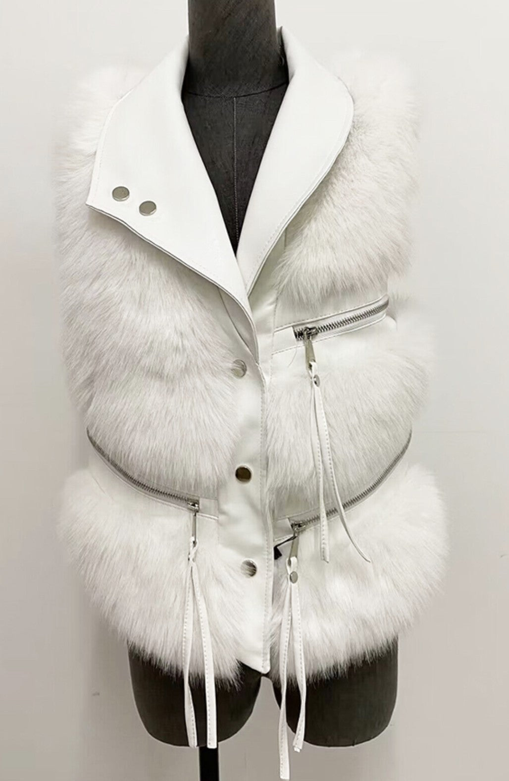 Gilet pelliccia rockzip