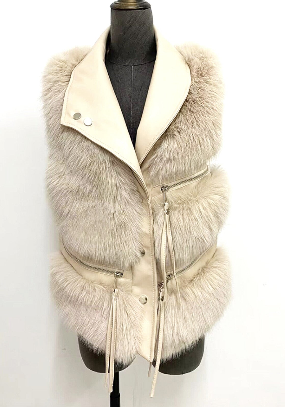 Gilet pelliccia rockzip
