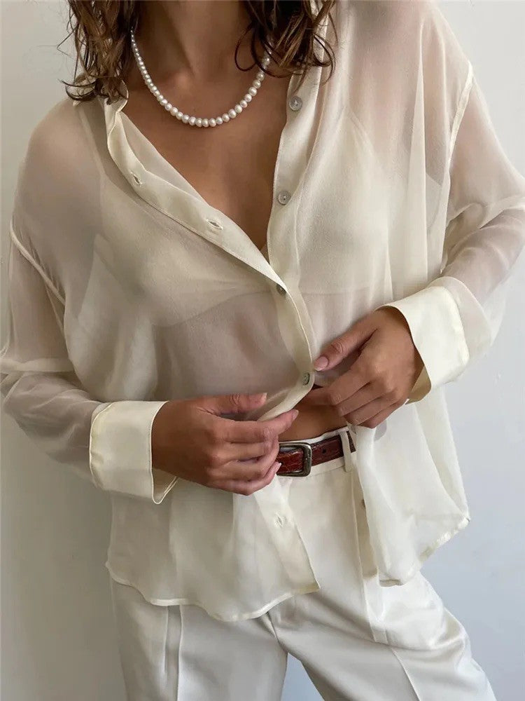 Camicia chiffon Yuliasa