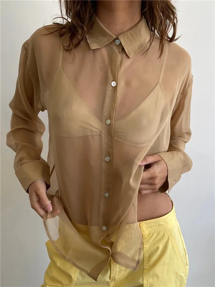 Camicia chiffon Yuliasa