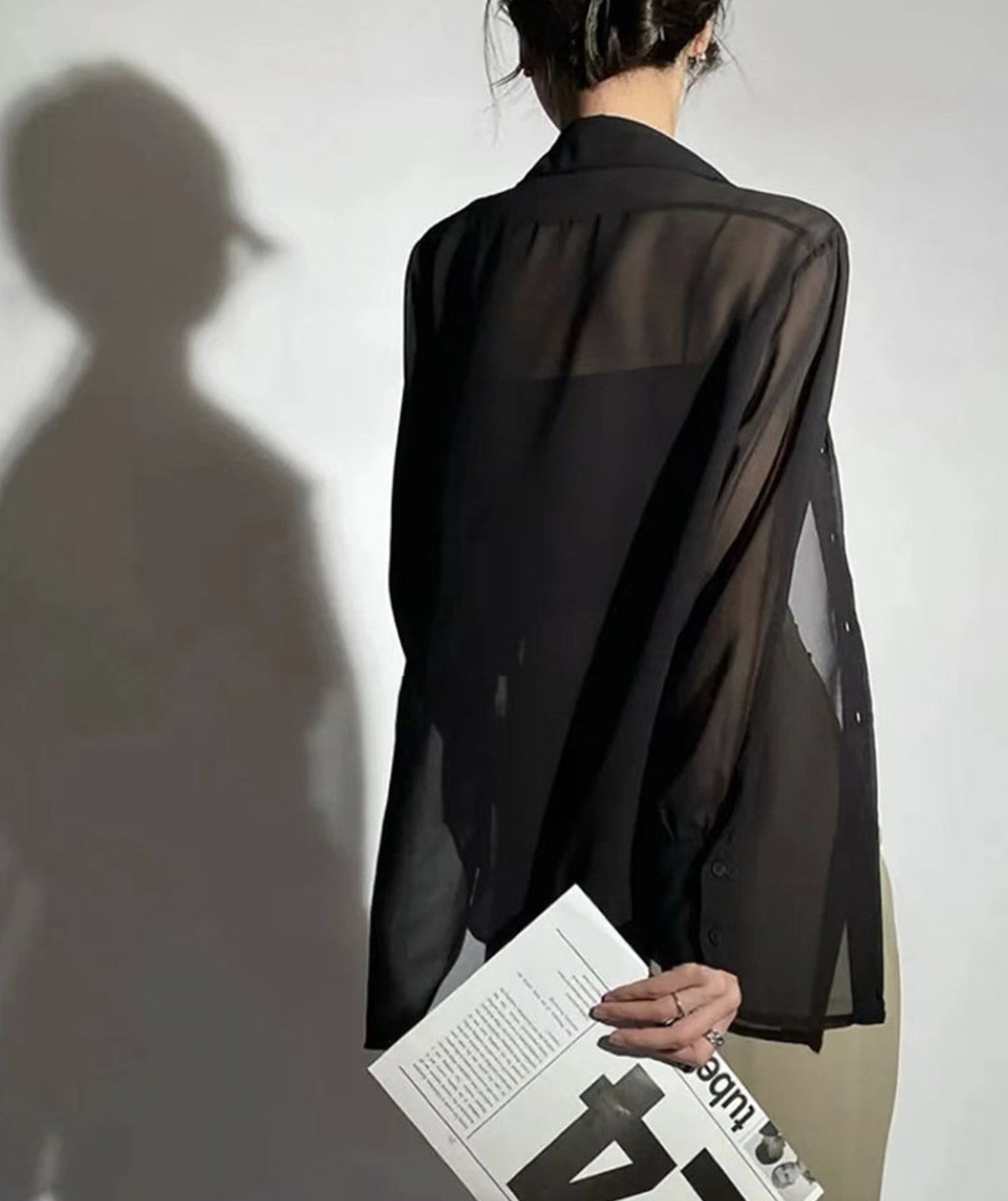 Camicia chiffon Yuliasa