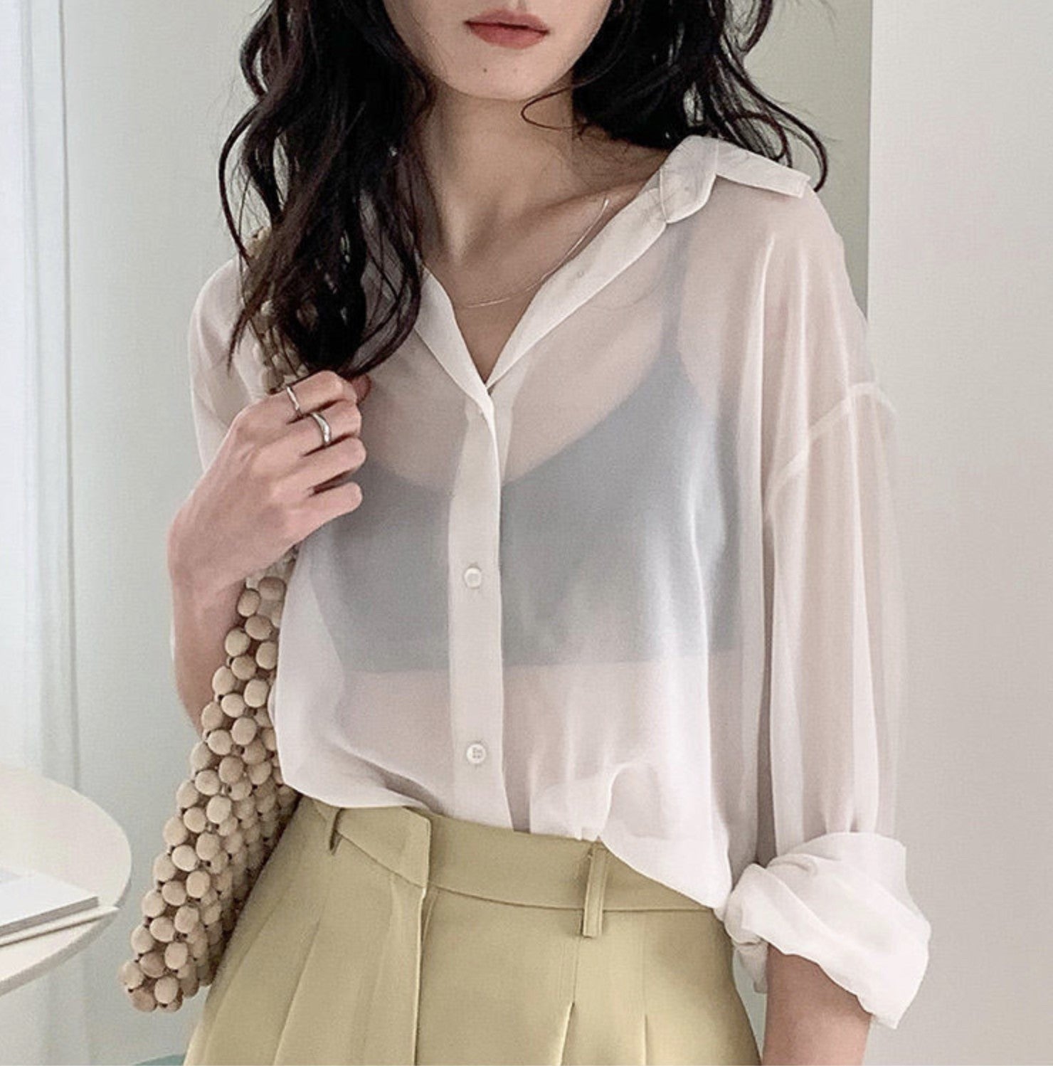 Camicia chiffon Yuliasa