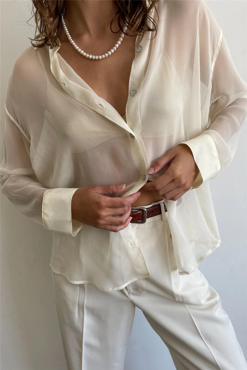 Camicia chiffon Yuliasa