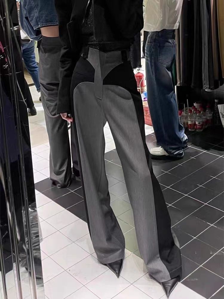 Pantaloni bicolor Thingh