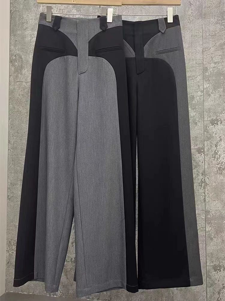 Pantaloni bicolor Thingh