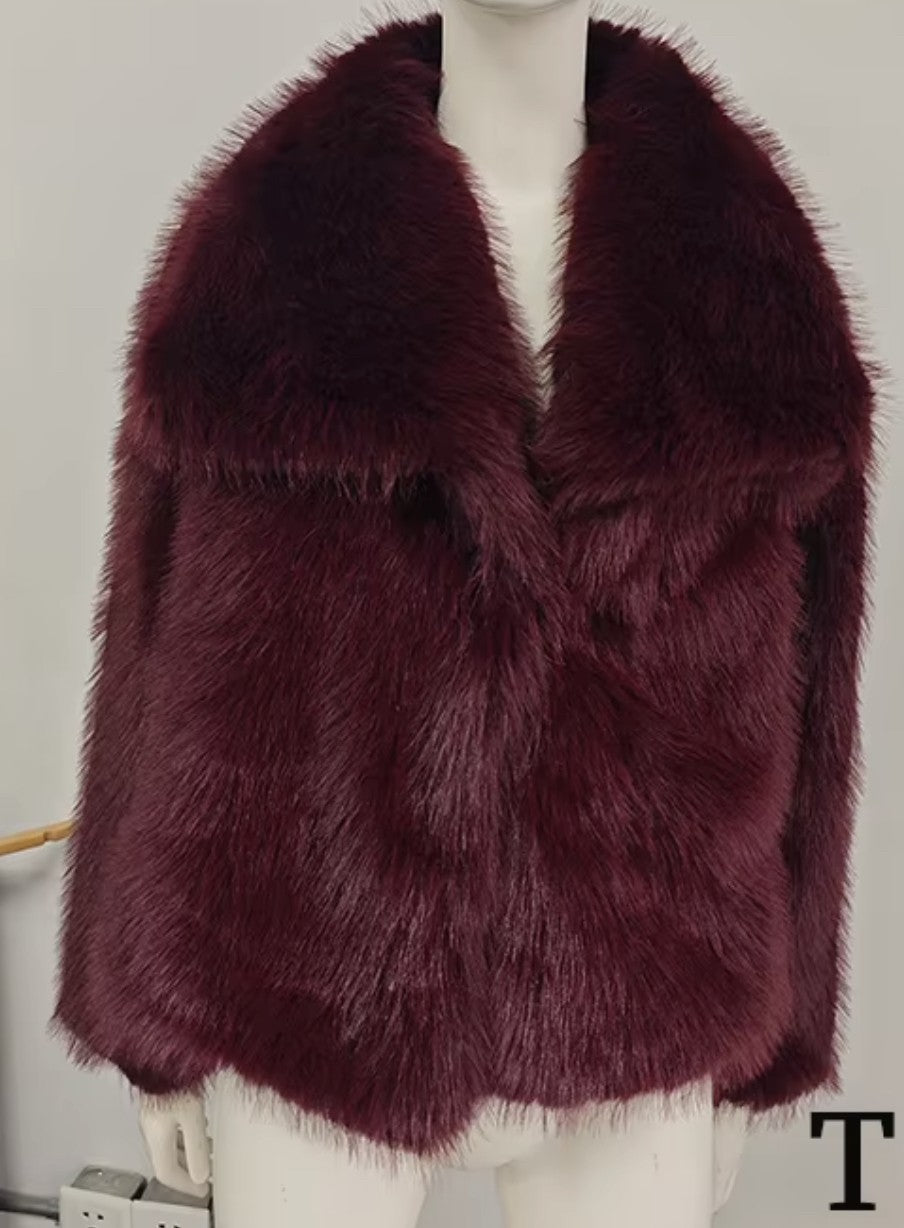 Giacca pelliccia Traf