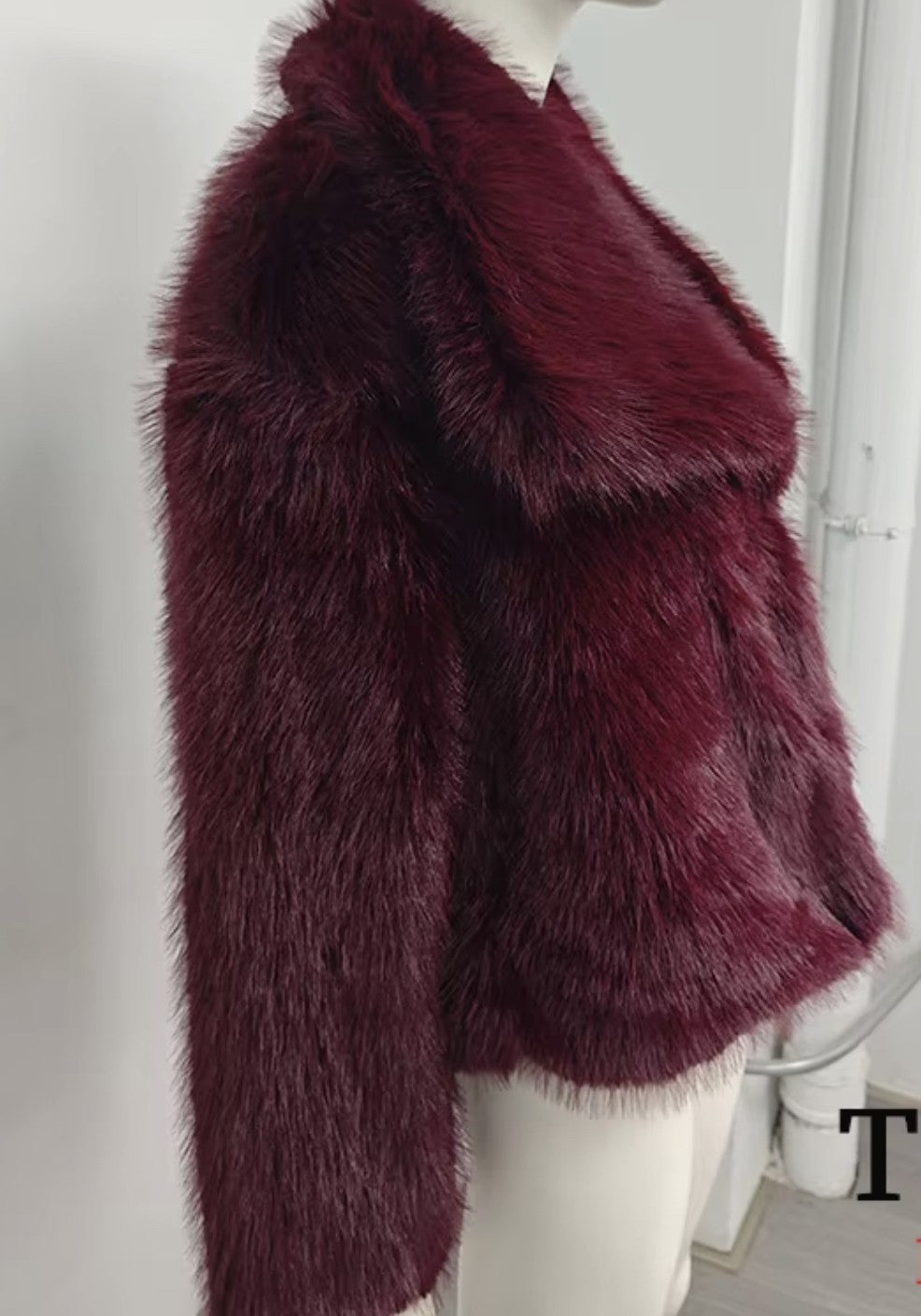 Giacca pelliccia Traf