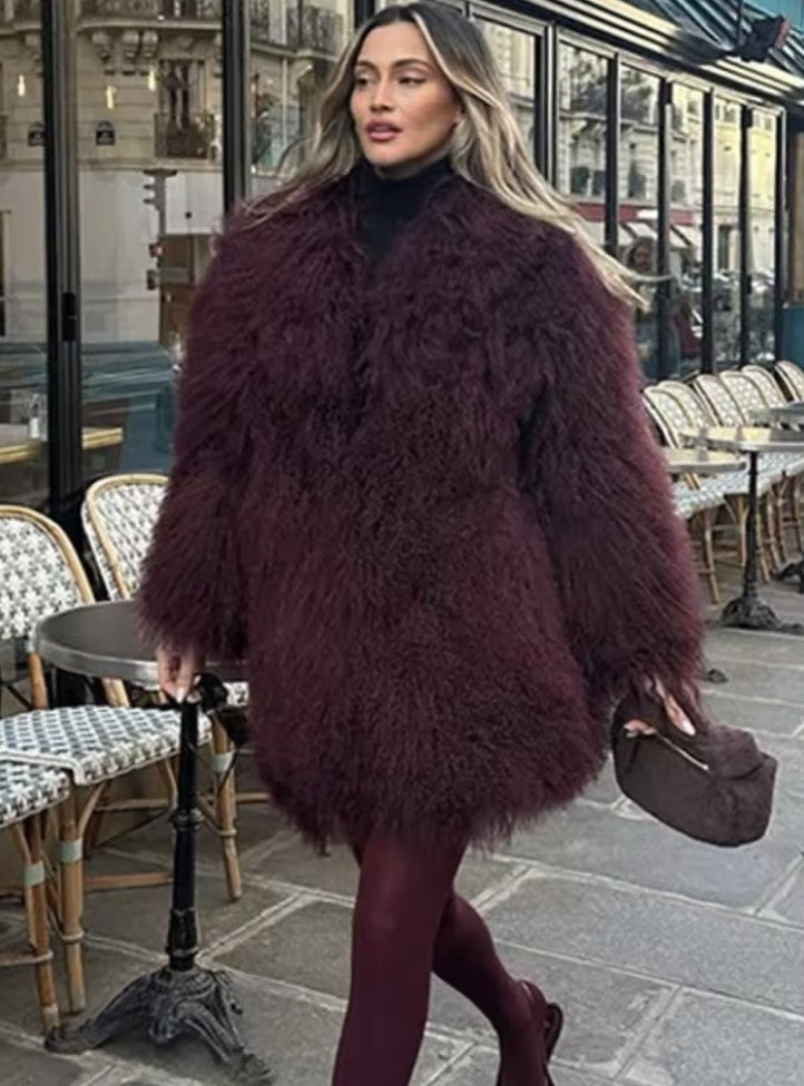 Pelliccia riccia mongolia Kleru