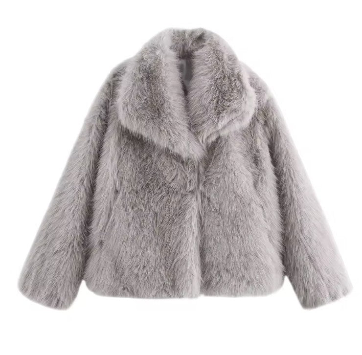 Giacca pelliccia Traf