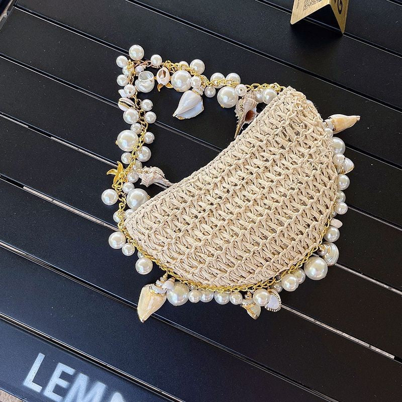 Borsetta crocket mermaid pearl